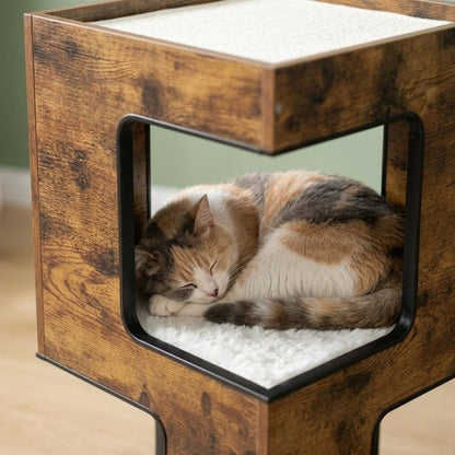 Arbre à chat bois design — Shima Chez Neko