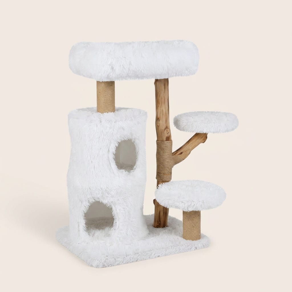 Arbre a chat bois flotte et sissal