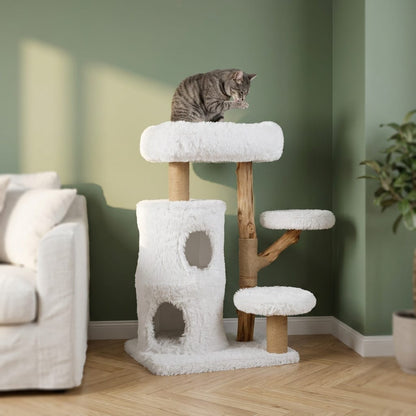 Arbre a chat bois flotte et sissal