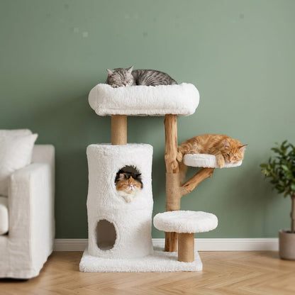 Arbre a chat bois flotte et sissal