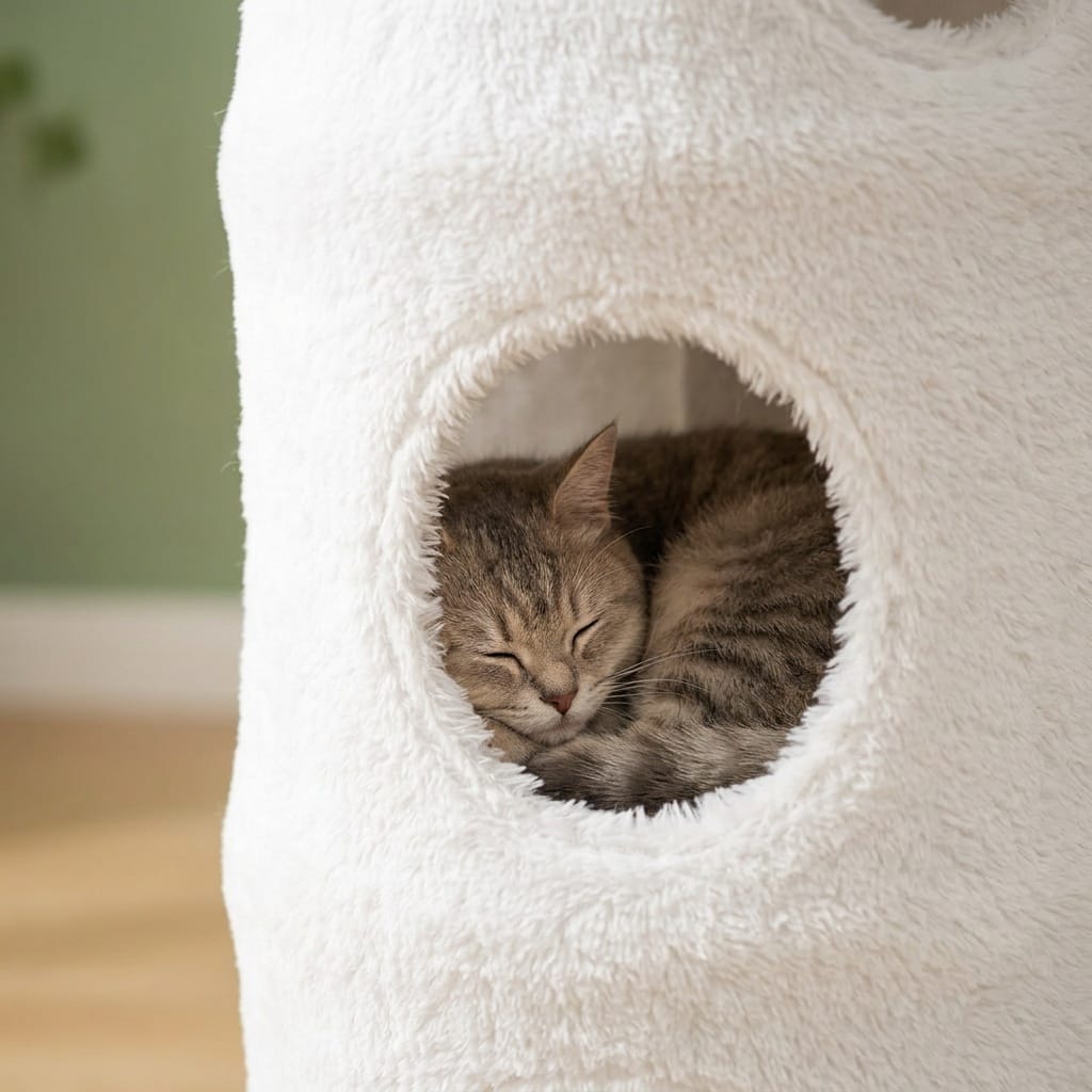 Arbre a chat bois flotte et sissal