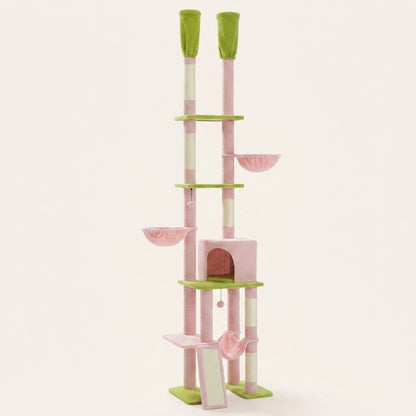 Arbre a chat colonne fixation plafond