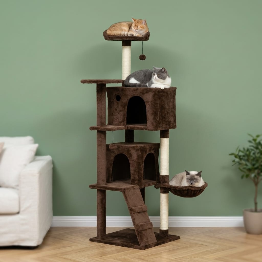 Arbre a chat d'angle design