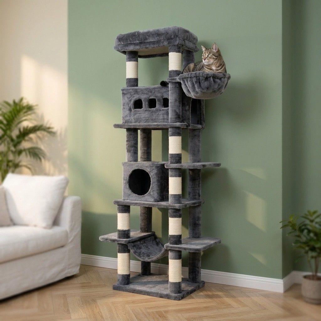 Arbre a chat d'angle xxl