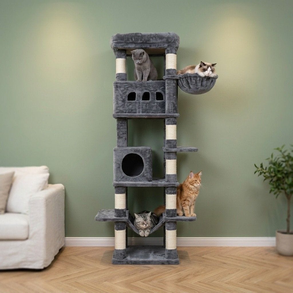 Arbre a chat d'angle xxl