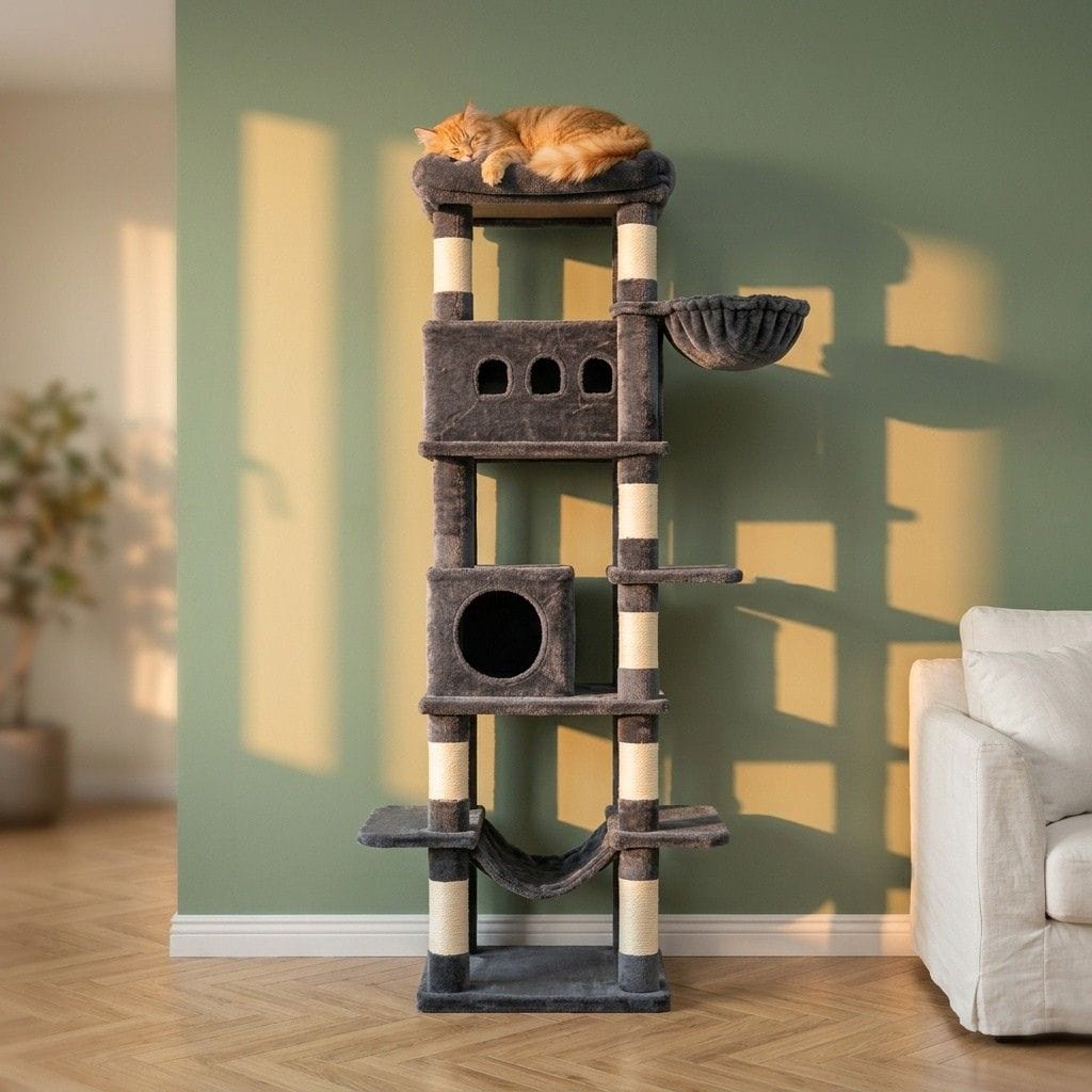 Arbre a chat d'angle xxl