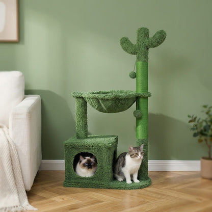 Arbre a chat design cactus