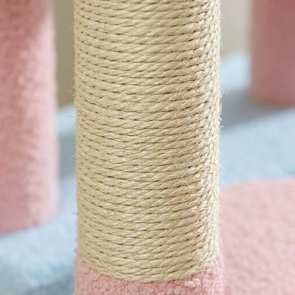 Arbre a chat design fleur