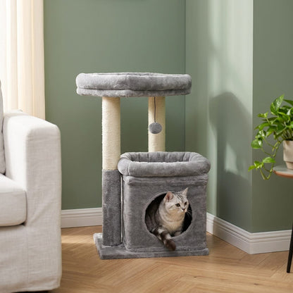 Arbre a chat design gris