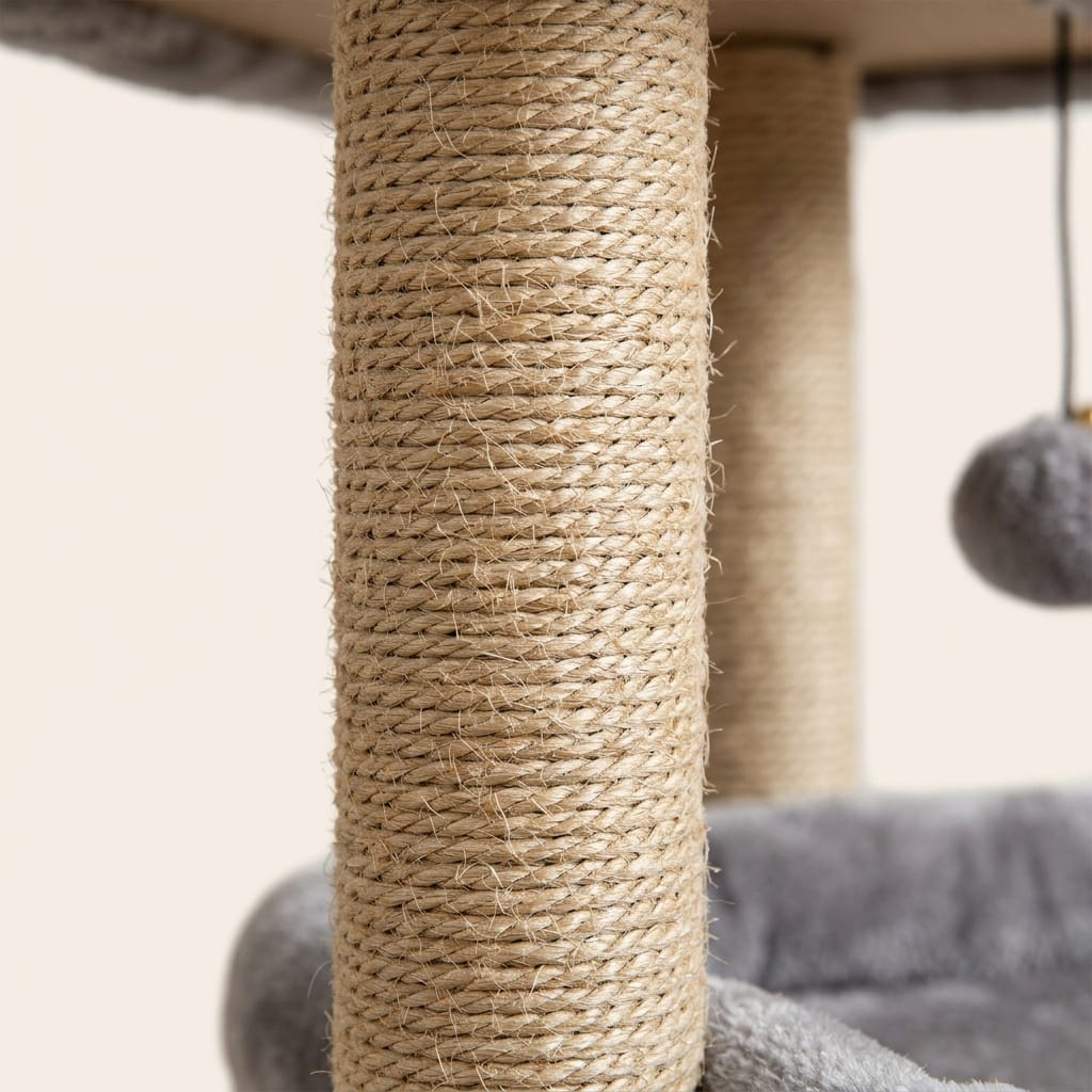Arbre a chat design gris