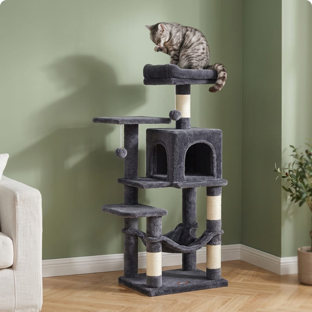 Arbre a chat design luxe