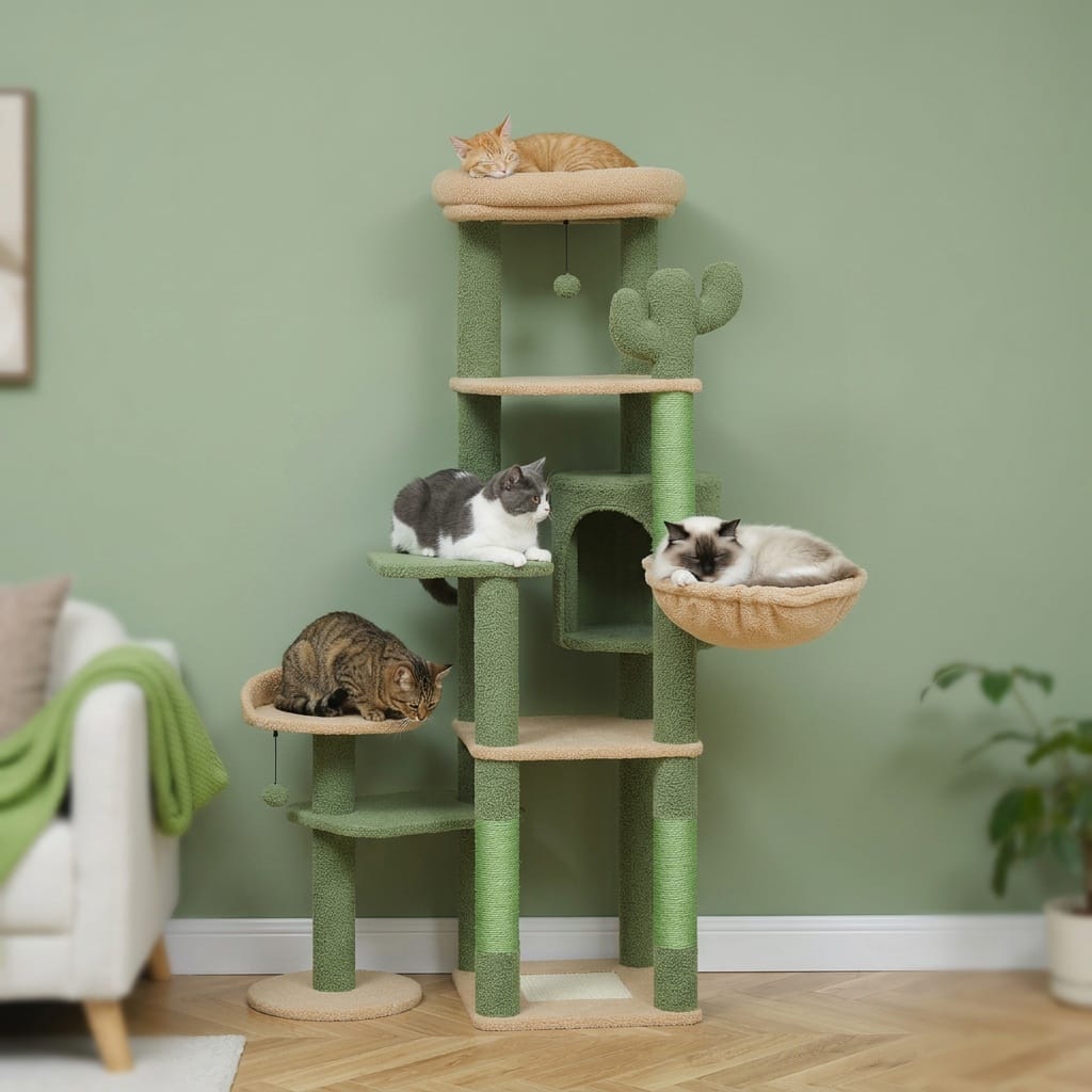 Arbre a chat design maine coon