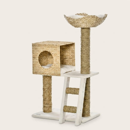 Arbre a chat design osier