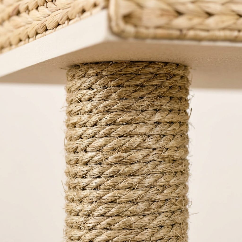 Arbre a chat design osier