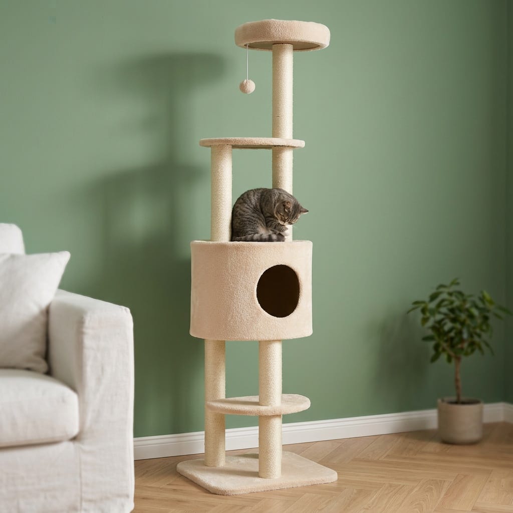 Arbre a chat design scandinave