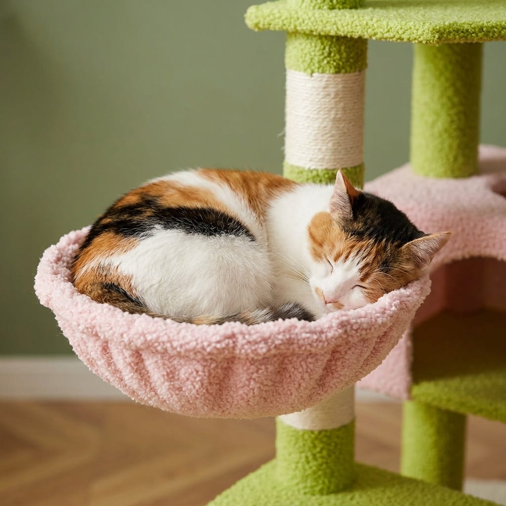 Arbre a chat en fleur