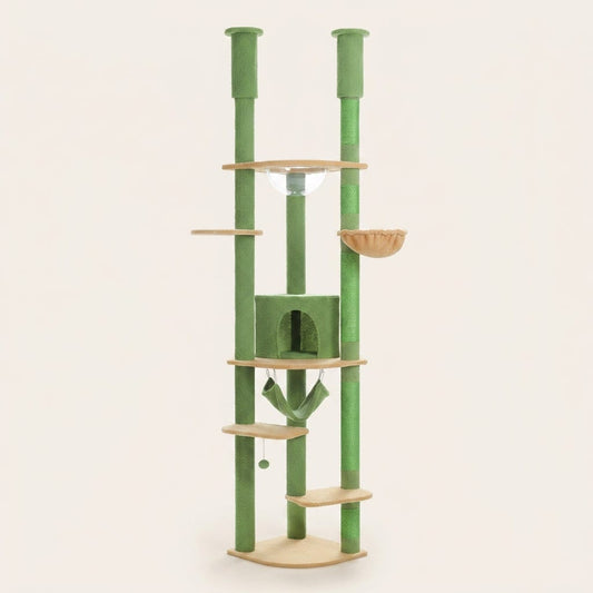 Arbre a chat fixation plafond