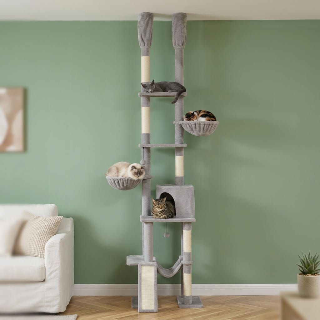 Arbre a chat jusqu'au plafond