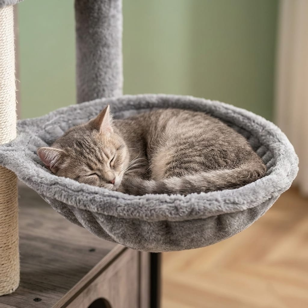Arbre à chat litière