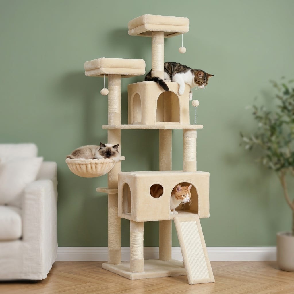 Arbre a chat maine coon appartement