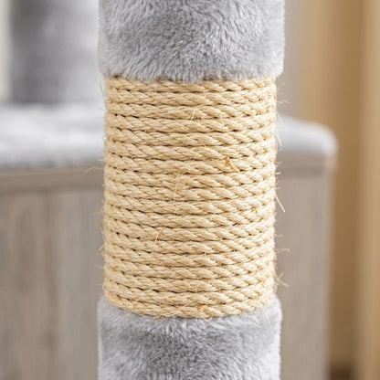 Arbre a chat moderne en bois