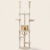 Arbre a chat plafond beige