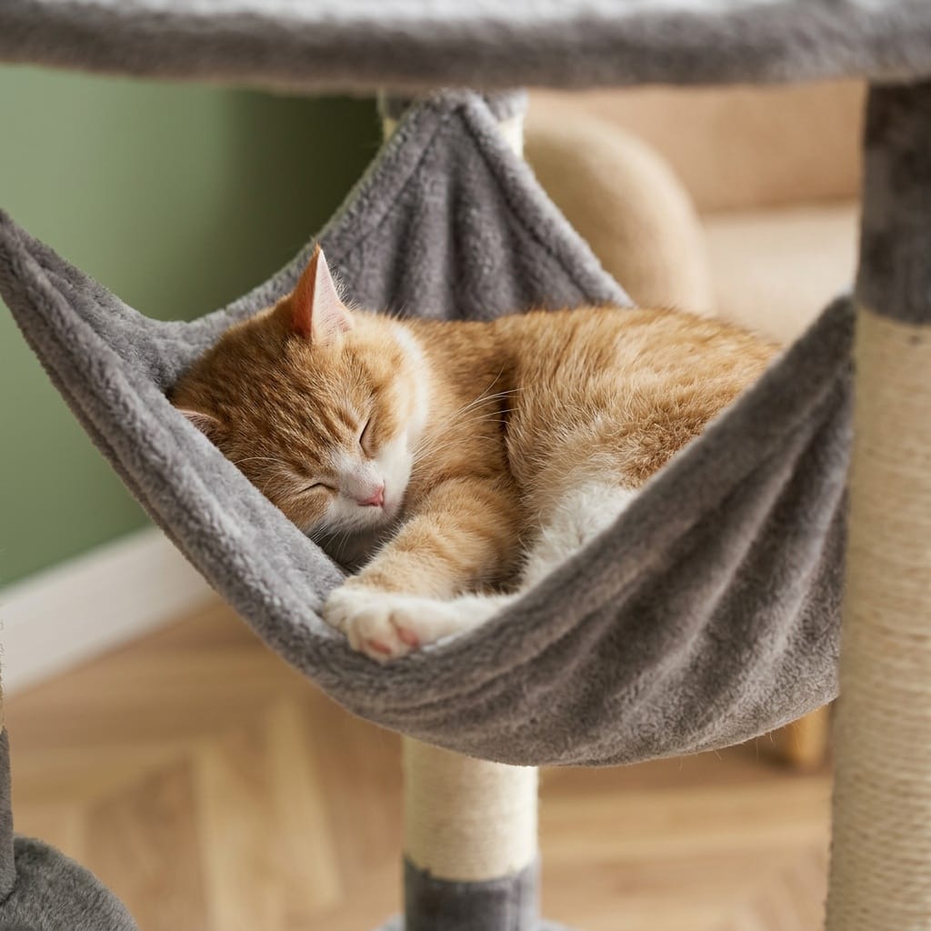 Arbre a chat plafond design