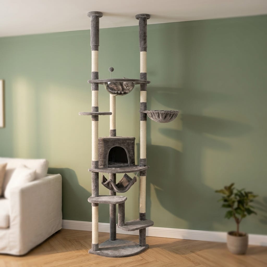 Arbre a chat plafond design