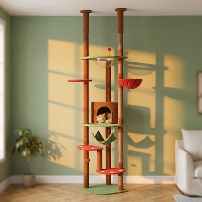 Arbre a chat plancher au plafond