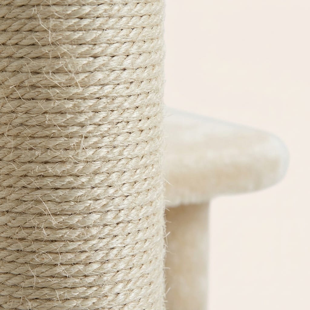 Arbre a chat pour gros chat beige