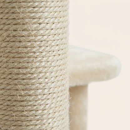 Arbre a chat pour gros chat beige