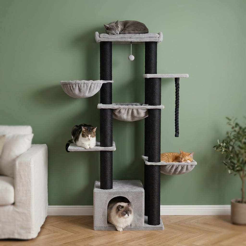 Arbre a chat pour maine coon adulte