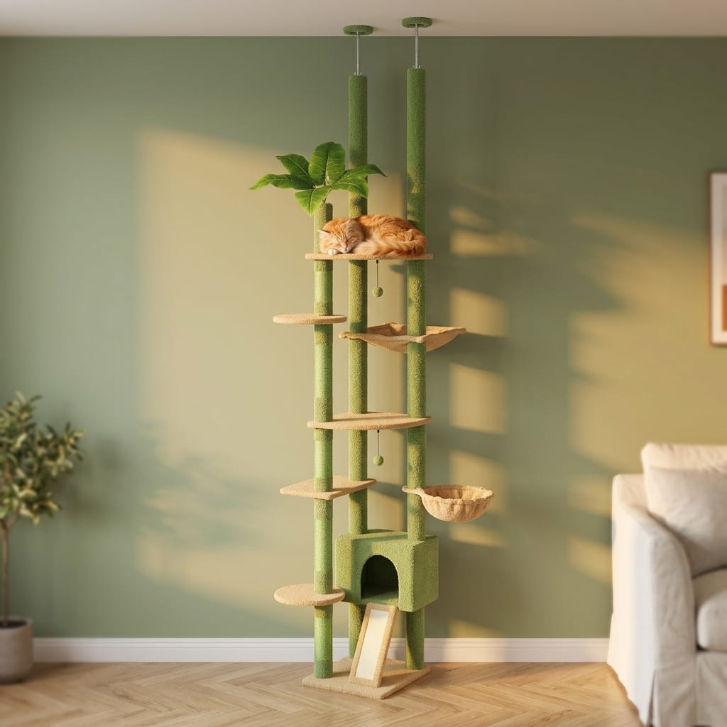 Arbre a chat sol au plafond