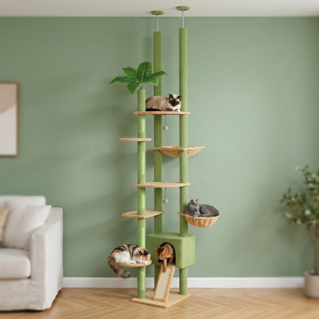 Arbre a chat sol au plafond