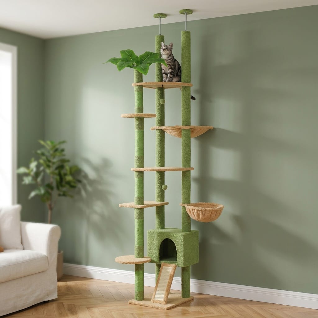 Arbre a chat sol au plafond