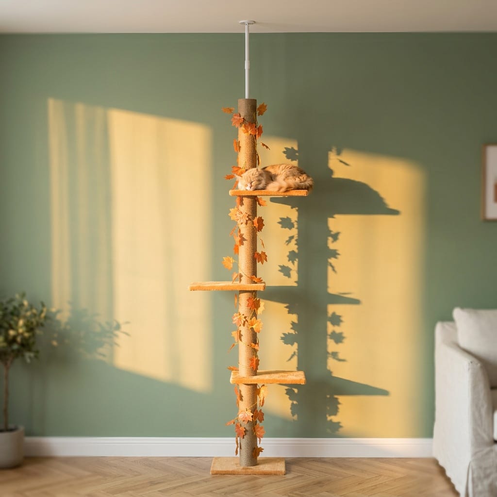 Arbre a chat sol plafond