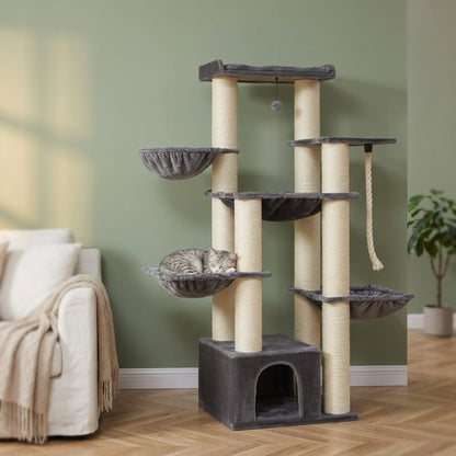 Arbre a chat solide pour maine coon