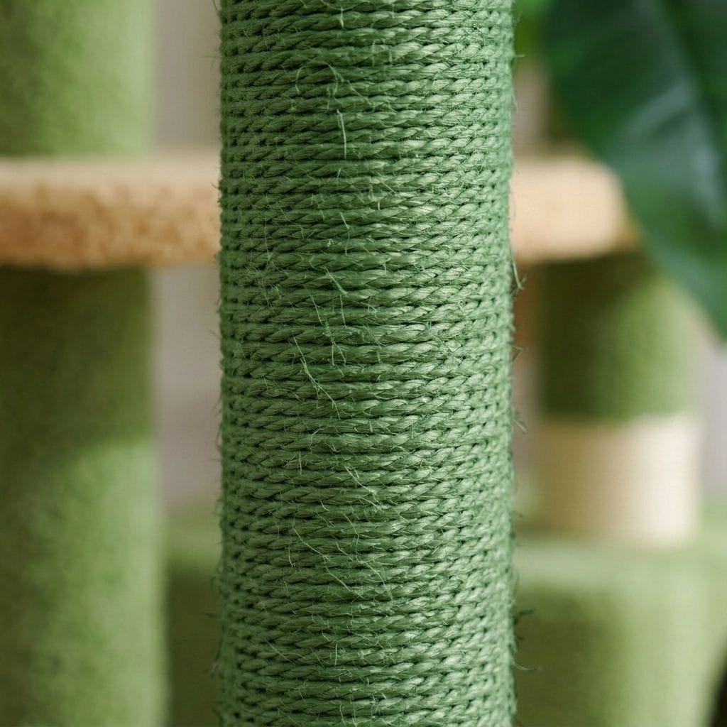 Arbre a chat vert