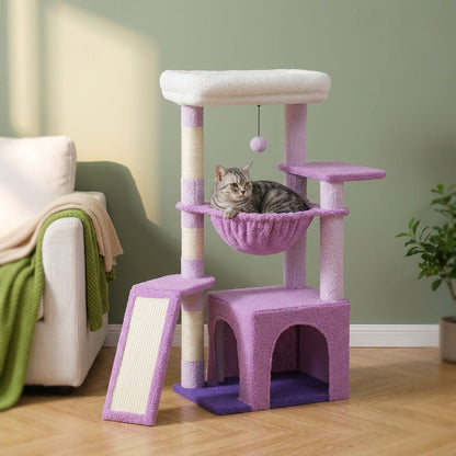 Arbre a chat violet