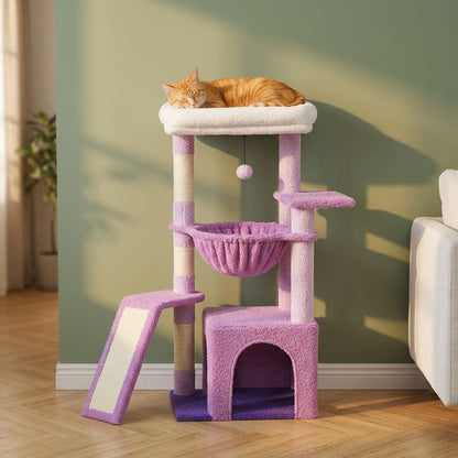 Arbre a chat violet