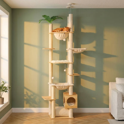 Arbre a chat xxl beige