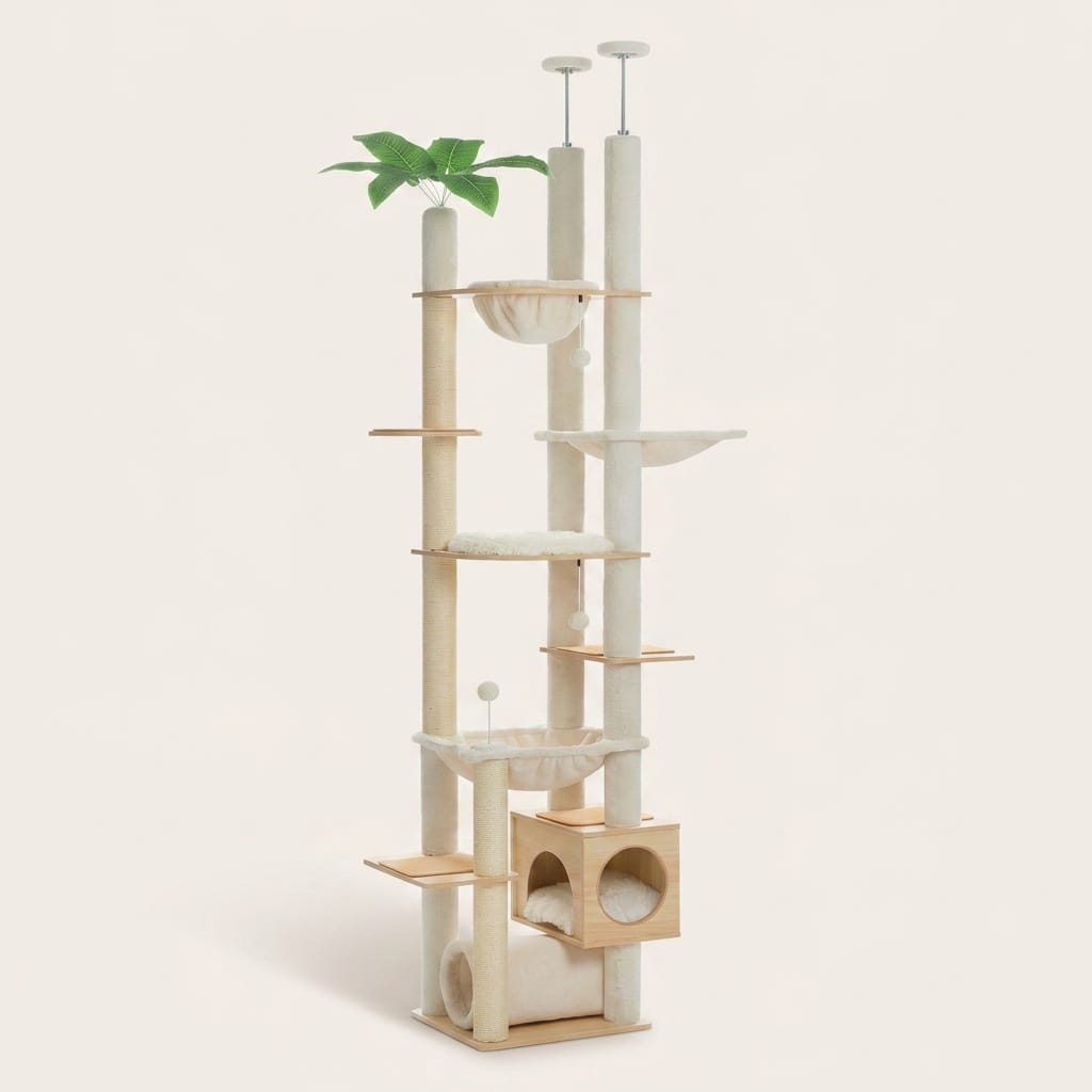 Arbre a chat xxl beige