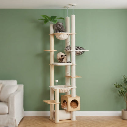 Arbre a chat xxl beige