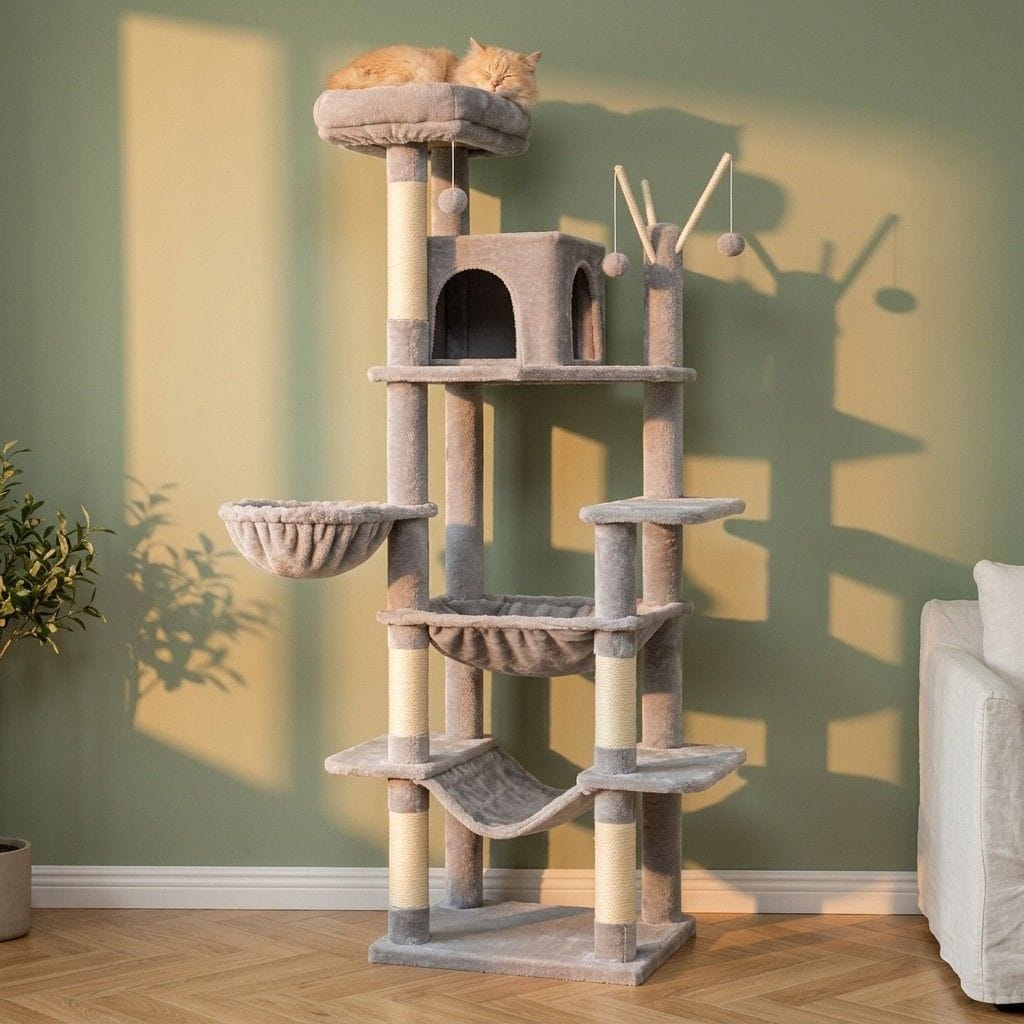 Arbre a chat xxl pour maine coon