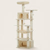 Arbre a chats avec trou beige
