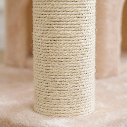 Grand arbre a chat beige