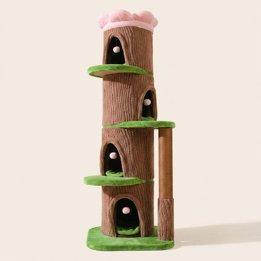 Grand arbre a chat fleur