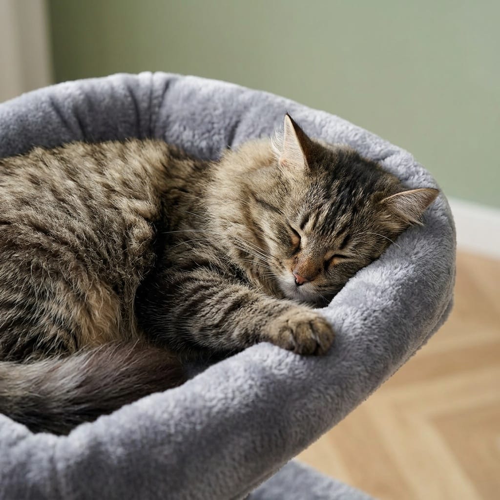 Grand arbre a chat maine coon