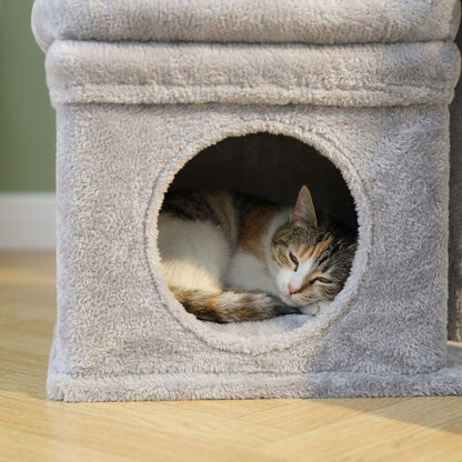 Petit arbre a chat avec boule