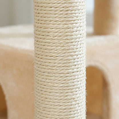 Petit arbre a chat beige